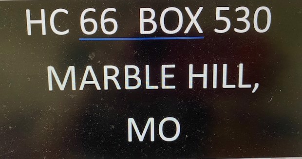 Photo of hc-66-box-530-marble-hill-mo-63764